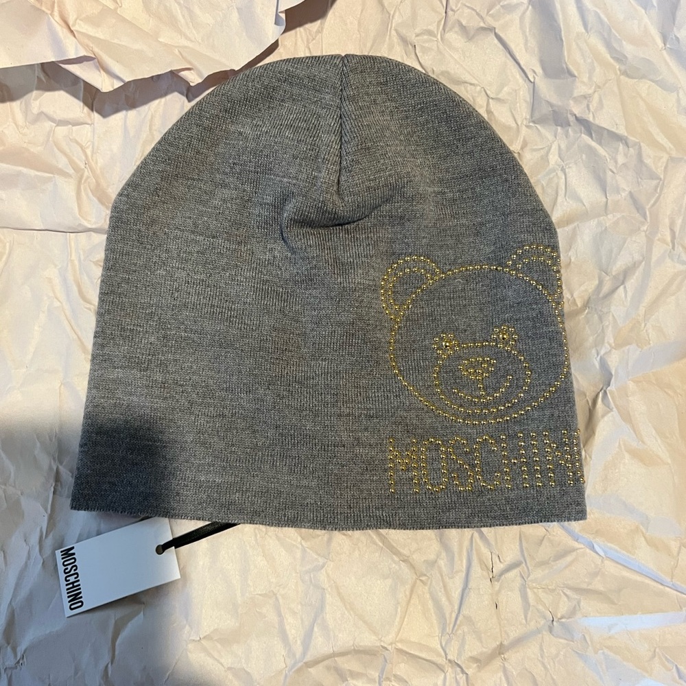 Moschino wool beanie